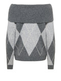 Only Pullover Onlalivia Donna 15383895 Dark Grey Melange - Grigio
