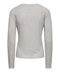 Only Maglia Donna 15384071 Light Grey Melange - Grigio
