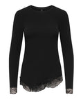Only Maglia Onlglamour Donna 15384227 Black - Nero