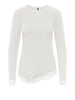 only maglia onlglamour donna 15384227 cloud dancer bianco 163938495