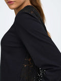 Only Maglia Onllania Donna 15384513 Black - Nero