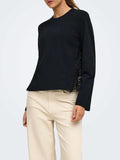 Only Maglia Onllania Donna 15384513 Black - Nero