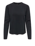 Only Maglia Onllania Donna 15384513 Black - Nero