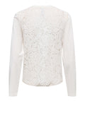 Only Maglia Onllania Donna 15384513 Cloud Dancer - Bianco