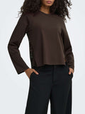 Only Maglia Onllania Donna 15384513 Coffee Bean - Marrone