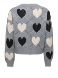 Only Cardigan Donna 15384843 Medium Grey Melange - Grigio