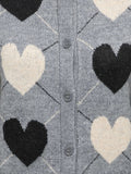 Only Cardigan Donna 15384843 Medium Grey Melange - Grigio