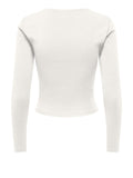 Only Maglia Donna 15386480 Cloud Dancer - Bianco