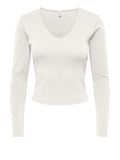 Only Maglia Donna 15386480 Cloud Dancer - Bianco