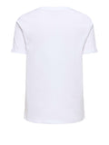 Only T-shirt Donna 15387396 Bright White - Bianco