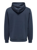 Only e Sons Felpa Cappuccio Uomo 22018685 - Blu