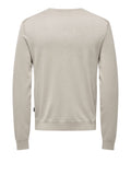 Only e Sons Pullover Onswyler Uomo 22020088 Silver Lining - Avorio