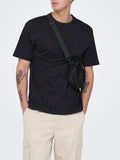 Only e Sons T-shirt Onsfred Life Uomo 22022532 Black - Nero