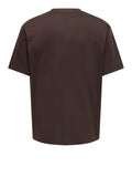Only e Sons T-shirt Onsfred Life Uomo 22022532 Coffee Bean - Marrone