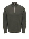 Only e Sons Pullover Onsphil Uomo 22023210 Beluga - Verde