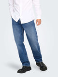 Only e Sons Jeans Straight Onsedge Straight Uomo 22024939 - Denim