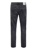 Only e Sons Jeans Tapered Onsyoke Tapered Uomo 22027850 Black Denim - Nero