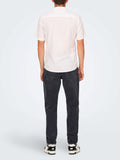 Only e Sons Jeans Tapered Onsyoke Tapered Uomo 22027850 Black Denim - Nero