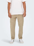 Only e Sons Pantalone Chino Uomo 22029790 Chinchilla - Beige