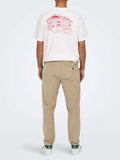 Only e Sons Pantalone Chino Uomo 22029790 Chinchilla - Beige