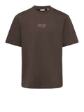 Only e Sons T-shirt Onsaaron Life Uomo 22030568 Chocolate Brown - Marrone