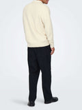 Only e Sons Pullover Uomo 22033324 Gardenia - Bianco