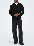 Only e Sons Polo Onsloui Uomo 22033758 Black - Nero