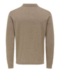 Only e Sons Polo Onsloui Uomo 22033758 Desert Taupe - Beige