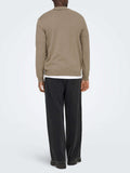 Only e Sons Polo Onsloui Uomo 22033758 Desert Taupe - Beige