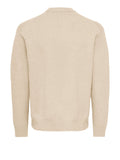 Only e Sons Pullover Onsjames Uomo 22033783 Oatmeal - Avorio