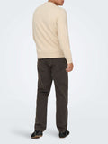 Only e Sons Pullover Onsjames Uomo 22033783 Oatmeal - Avorio
