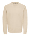 Only e Sons Pullover Onsjames Uomo 22033783 Oatmeal - Avorio