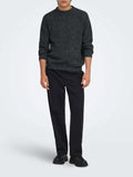 Only e Sons Pullover Onsjoin Uomo 22034670 Black - Nero