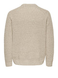 Only e Sons Pullover Onsjoin Uomo 22034670 Silver Lining - Avorio
