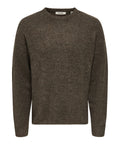 Only e Sons Pullover Onswake Uomo 22035048 Demitasse - Marrone