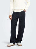 Only e Sons Jeans Tapered Onsfade Loose Uomo 22036440 - Denim