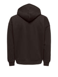 Only e Sons Felpa Cappuccio Onsceres Uomo 22036786 Coffee Bean - Marrone