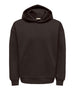 only e sons felpa cappuccio onsceres uomo 22036786 coffee bean marrone 163395994
