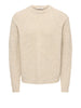 only e sons pullover uomo 22037584 silver lining avorio 169672592