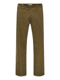 Only e Sons Pantalone Straight Onsedge Uomo 22038664 Teak - Marrone