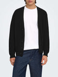 Only e Sons Cardigan Onsrome Uomo 22038910 Black - Nero