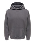 Only e Sons Felpa Cappuccio Onslarry Eflow Uomo 22039316 Grey Pinstripe - Grigio