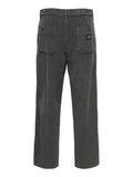 Only e Sons Pantalone Chino Uomo 22039332 Grey Pinstripe - Grigio