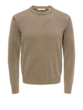 Only e Sons Pullover Onsgarson Uomo 22039418 Chinchilla - Beige