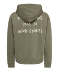 Only e Sons Felpa Cappuccio Onstroy Quotes Uomo 22039867 Tarmac - Marrone