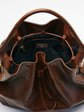 Patrizia Pepe Borsa a Mano Donna 2B0000L030 Brown Croco - Marrone