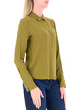 Patrizia Pepe Camicia Casual Donna 2C0072A8I1 Lizard Green - Verde