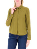 patrizia pepe camicia casual donna 2c0072a8i1 lizard green verde 160576433