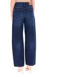 Patrizia Pepe Jeans a Palazzo Donna 2P0037D0042 Washed Light Blue - Denim