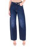 Patrizia Pepe Jeans a Palazzo Donna 2P0037D0042 Washed Light Blue - Denim